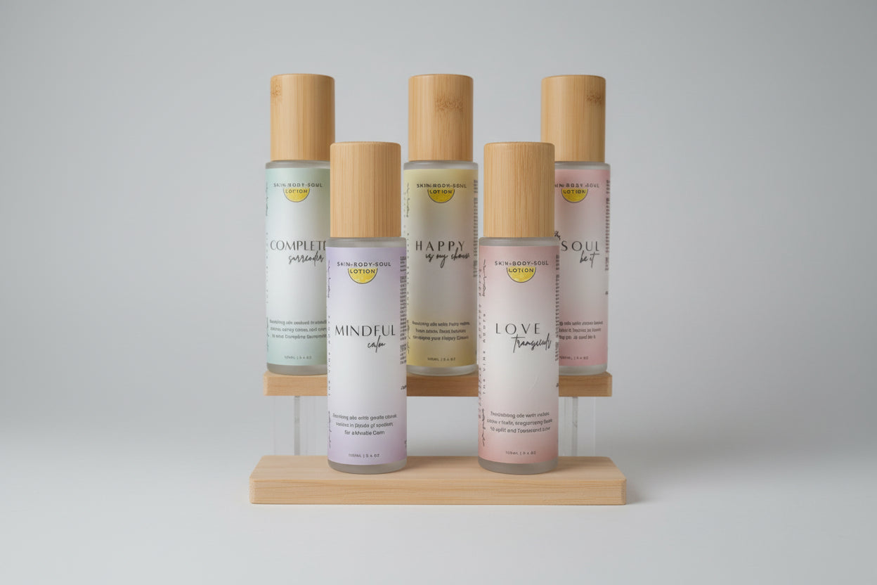 A. Signature - Lotions & Oils (5 Custom Scents)