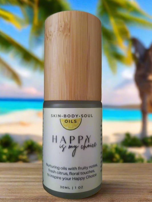 Happy Is My Choice 30ml body oil