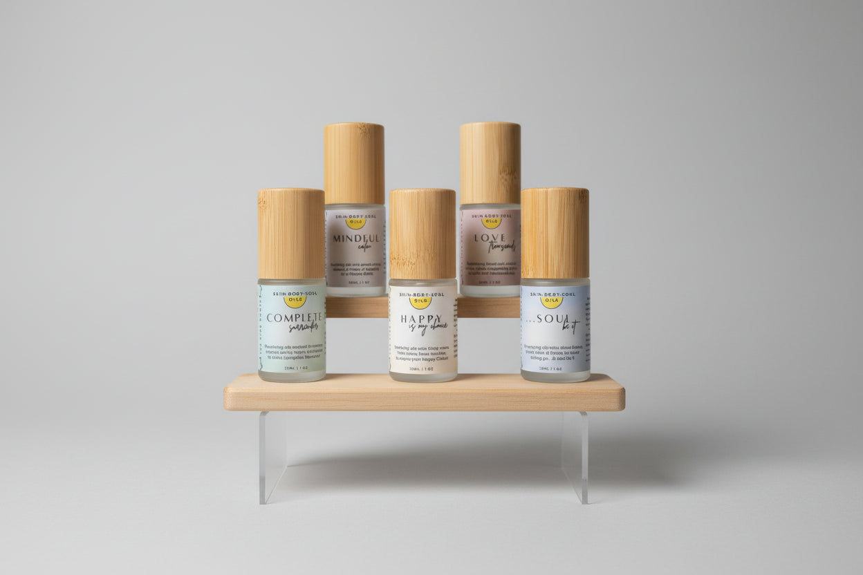 A. Signature - Lotions & Oils (5 Custom Scents)