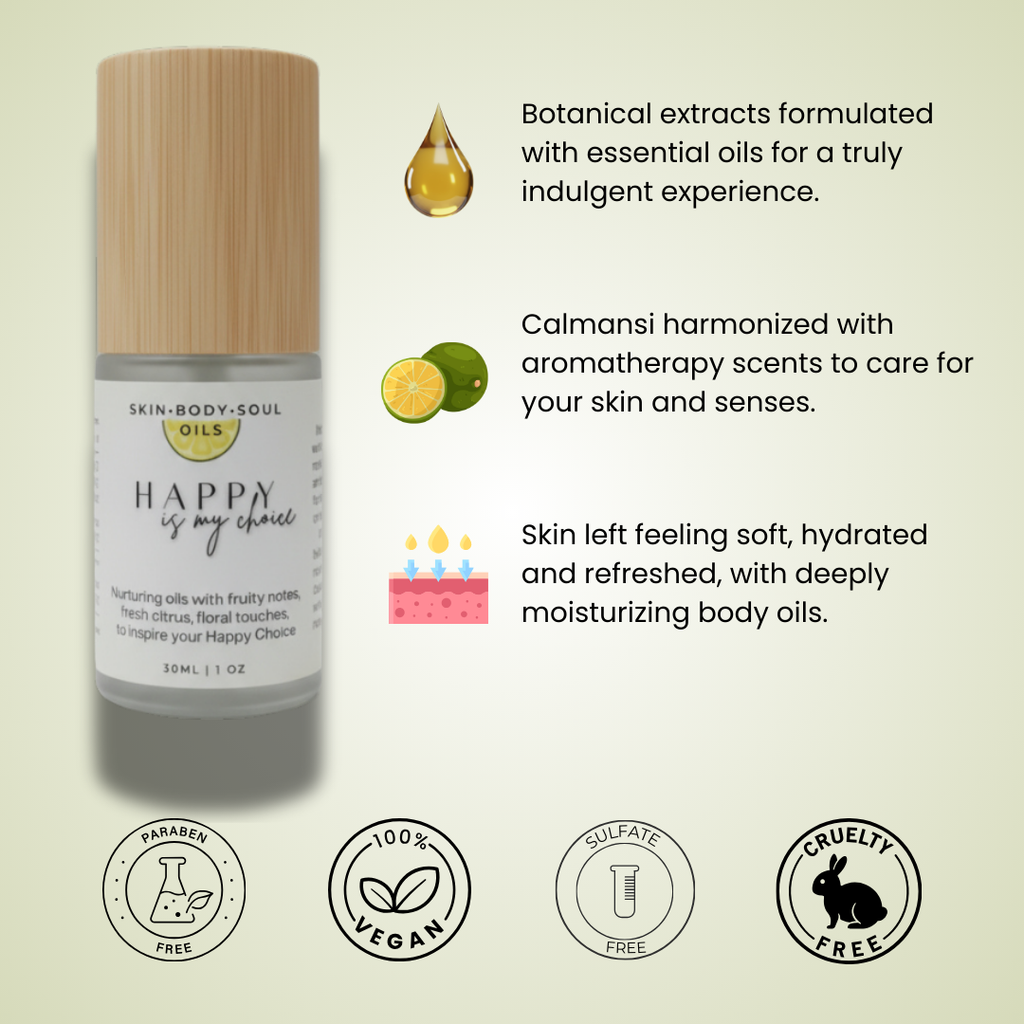 Happy Is My Choice 30ml Body Oil