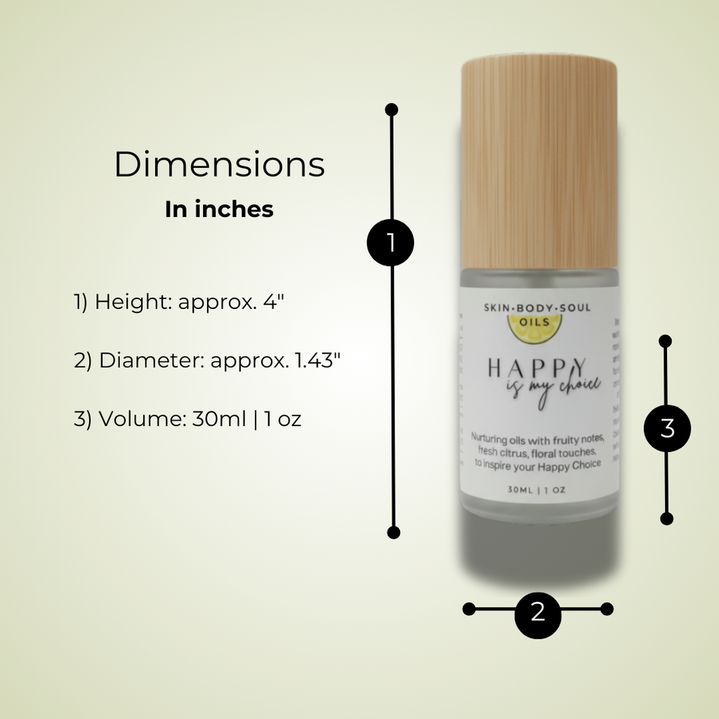 Happy Is My Choice 30ml Body Oil