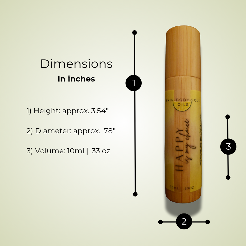 Happy Is My Choice 10ml Aroma Oils (Rollerball)