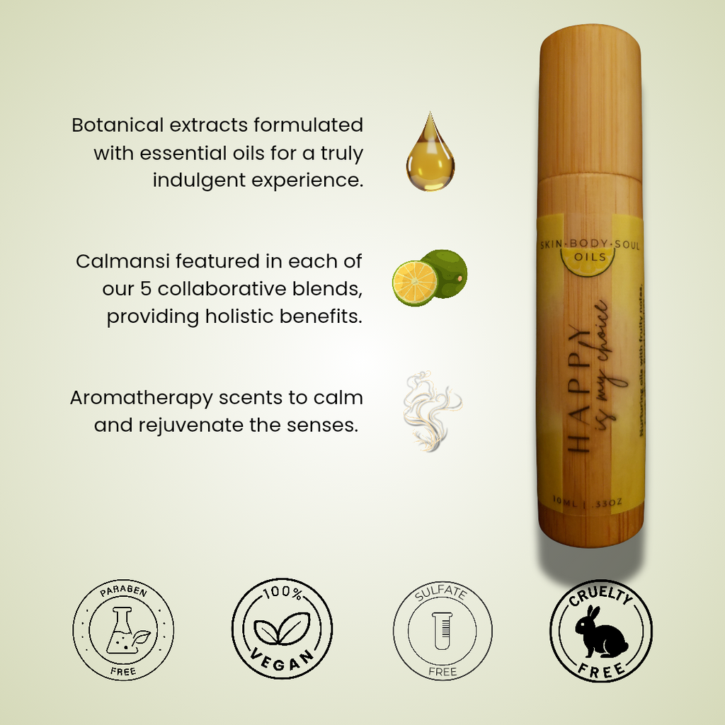 Happy Is My Choice 10ml Aroma Oils (Rollerball)