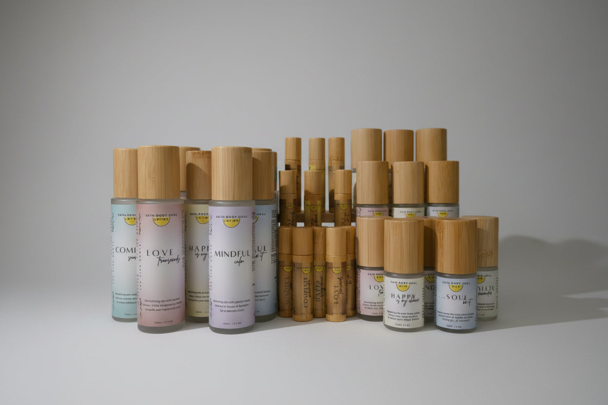 A. Signature - Lotions & Oils (5 Custom Scents)